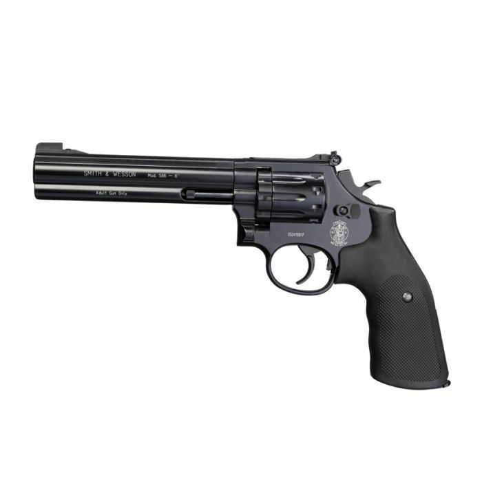 SMITH & WESSON Mod 586 - 6'' SİYAH HAVALI TABANCA