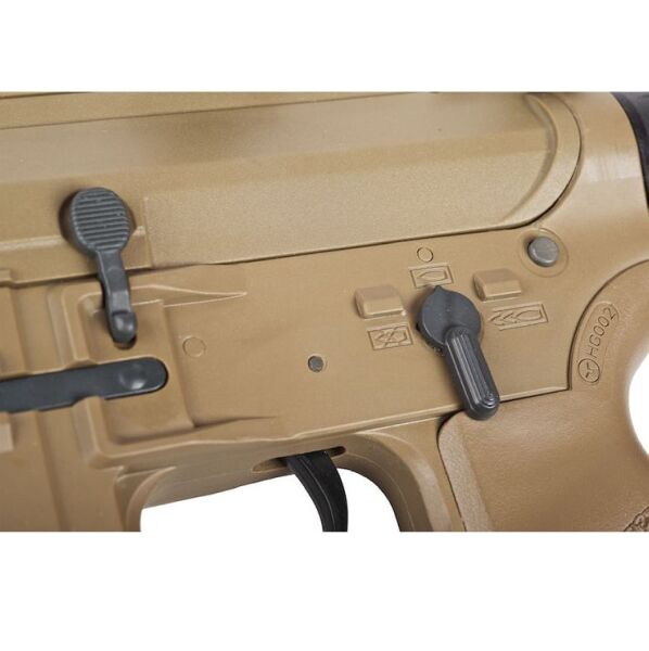 ARES Amoeba CG 10'' CQB M4 Tan FDE AEG Airsoft Tüfek