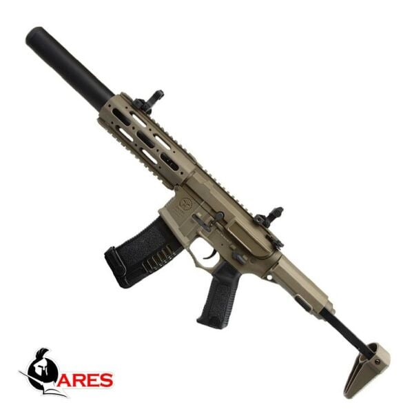 ARES Amoeba Honey Badger EFCS Tetik Tan AEG Airsoft Tüfek