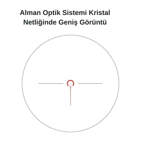 Vector Optics Taurus 1-6x24FFP Tüfek Dürbünü SCFF-27