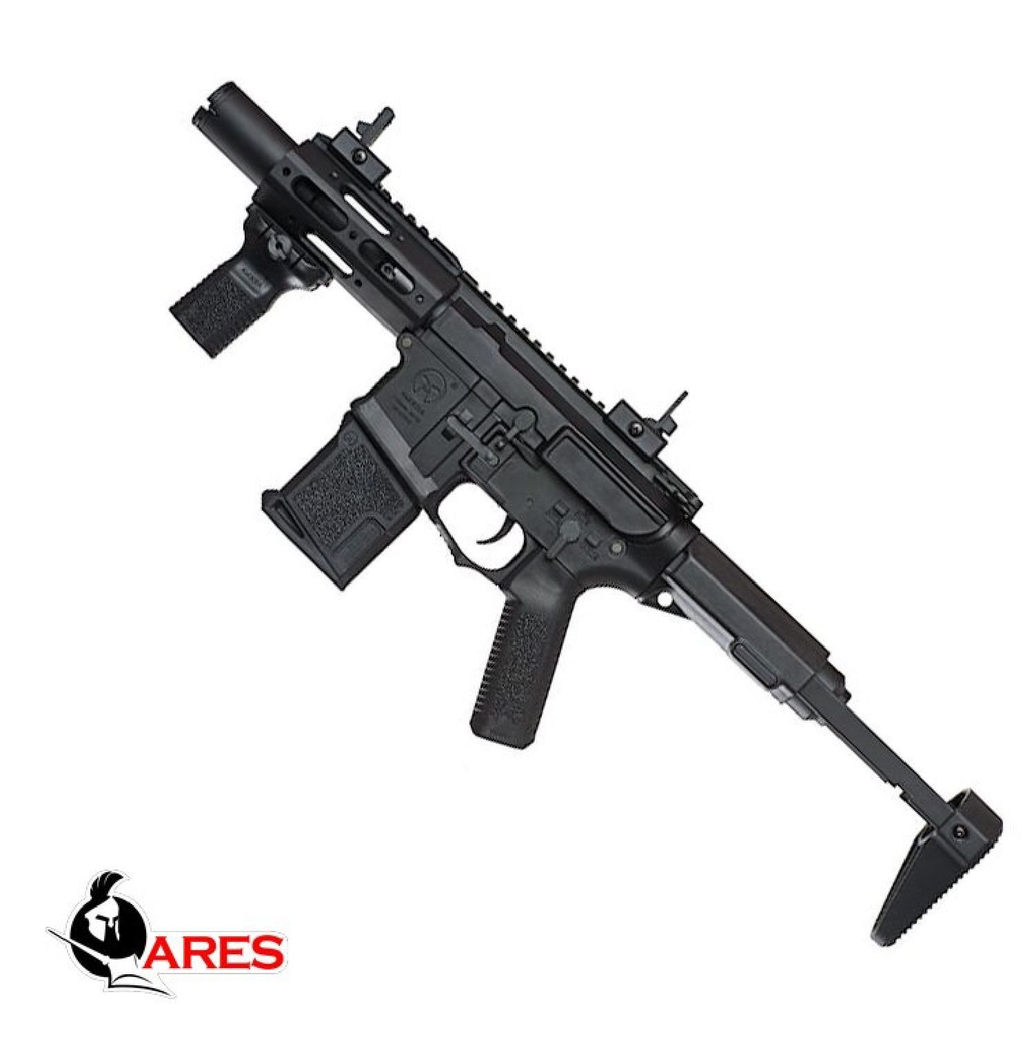 ARES Amoeba Micro M4 PDW Siyah AEG Airsoft Tüfek