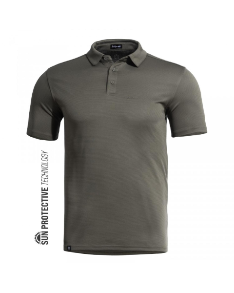 Pentagon Vanquish Sun Protective Polo T-shirt Haki