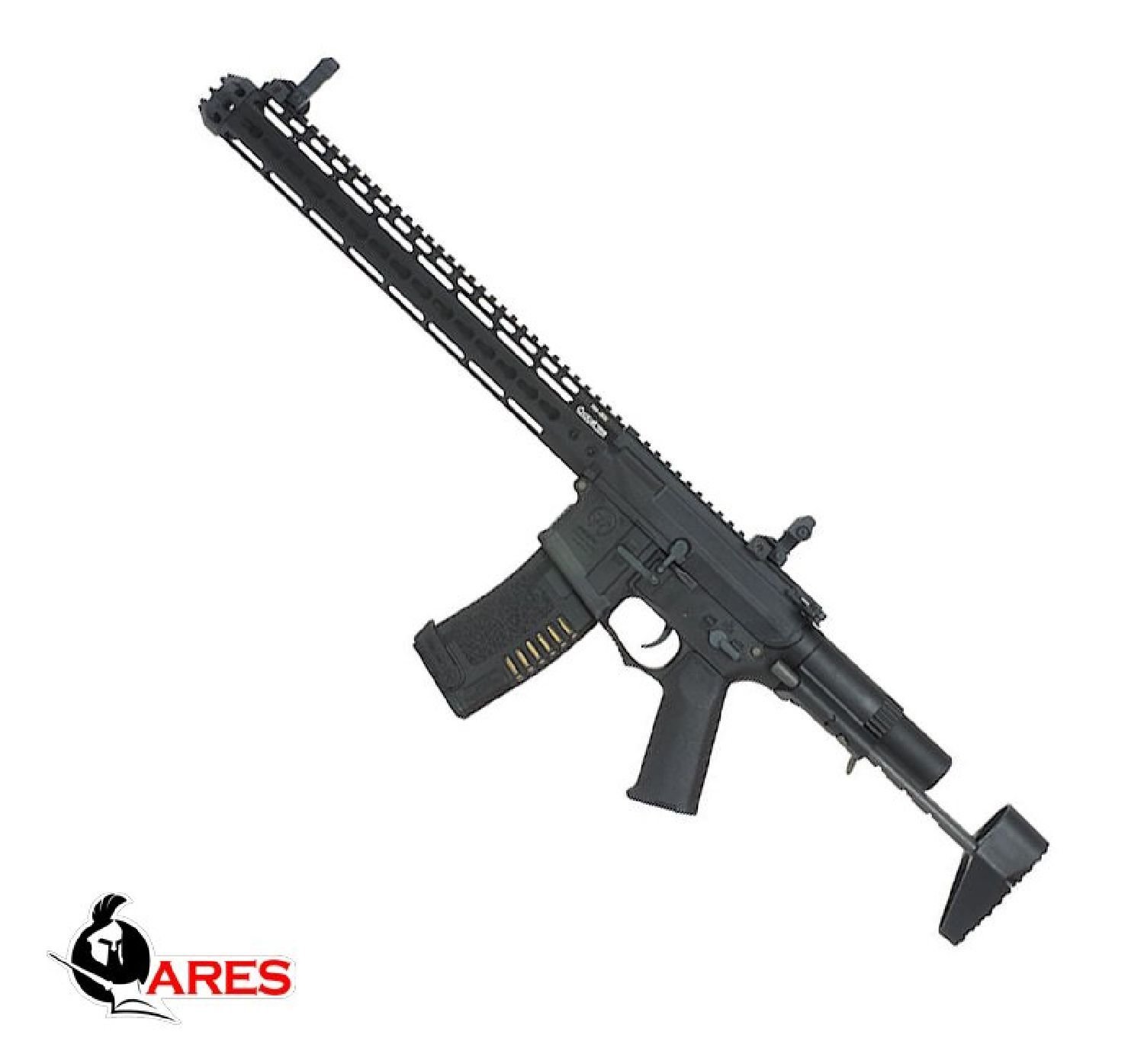 ARES Amoeba 13.5'' M4 KeyMod Siyah AEG Airsoft Tüfek