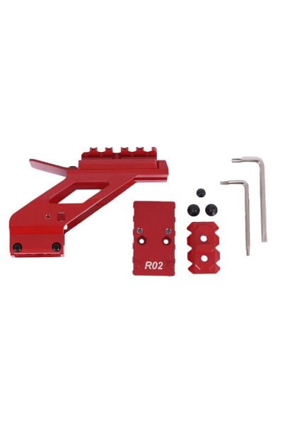 Mecanık Alüminyum Scope Mount - Kırmızı  MMAC-155