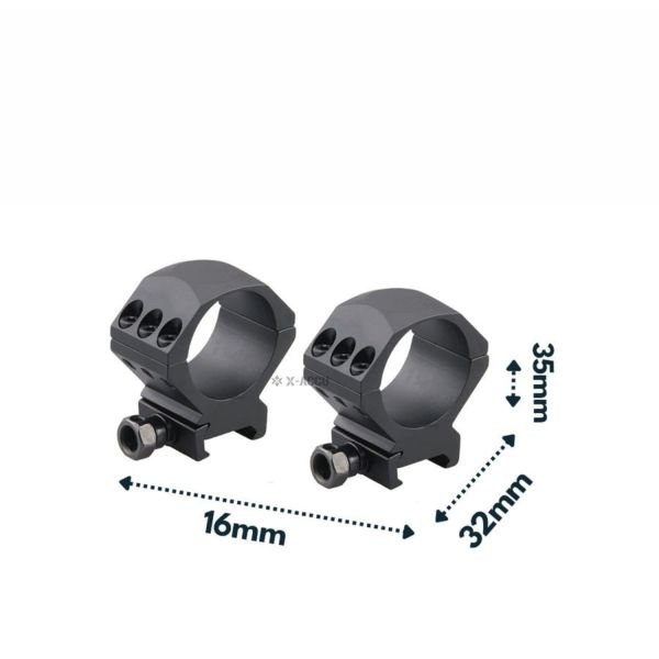 25.4mm 1'' Mark Yüksek Profil Dürbün Montaj Ayağı