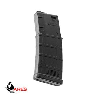 ARES M4 / M16 AEG TÜFEKLER İÇİN 130BB AMAG ŞARJÖR - SİYAH