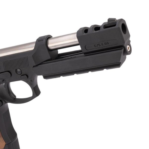 WE-TECH USA BİOHAZARD BARRY BURTON M92 KAHVE KABZA CUSTOM LİMİTED EDİTİON AİRSOFT TABANCA