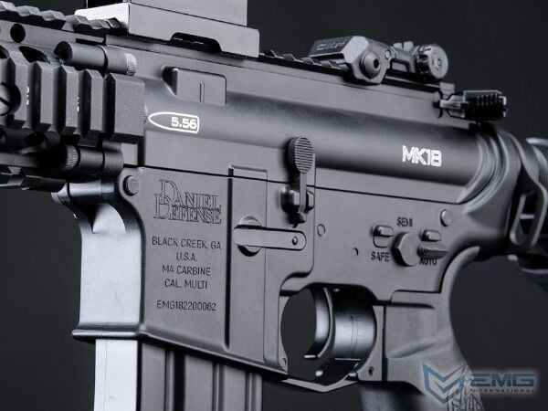 ICS EMG Daniel Defense Lisanslı DDMK18 Siyah AEG Airsoft Tüfek
