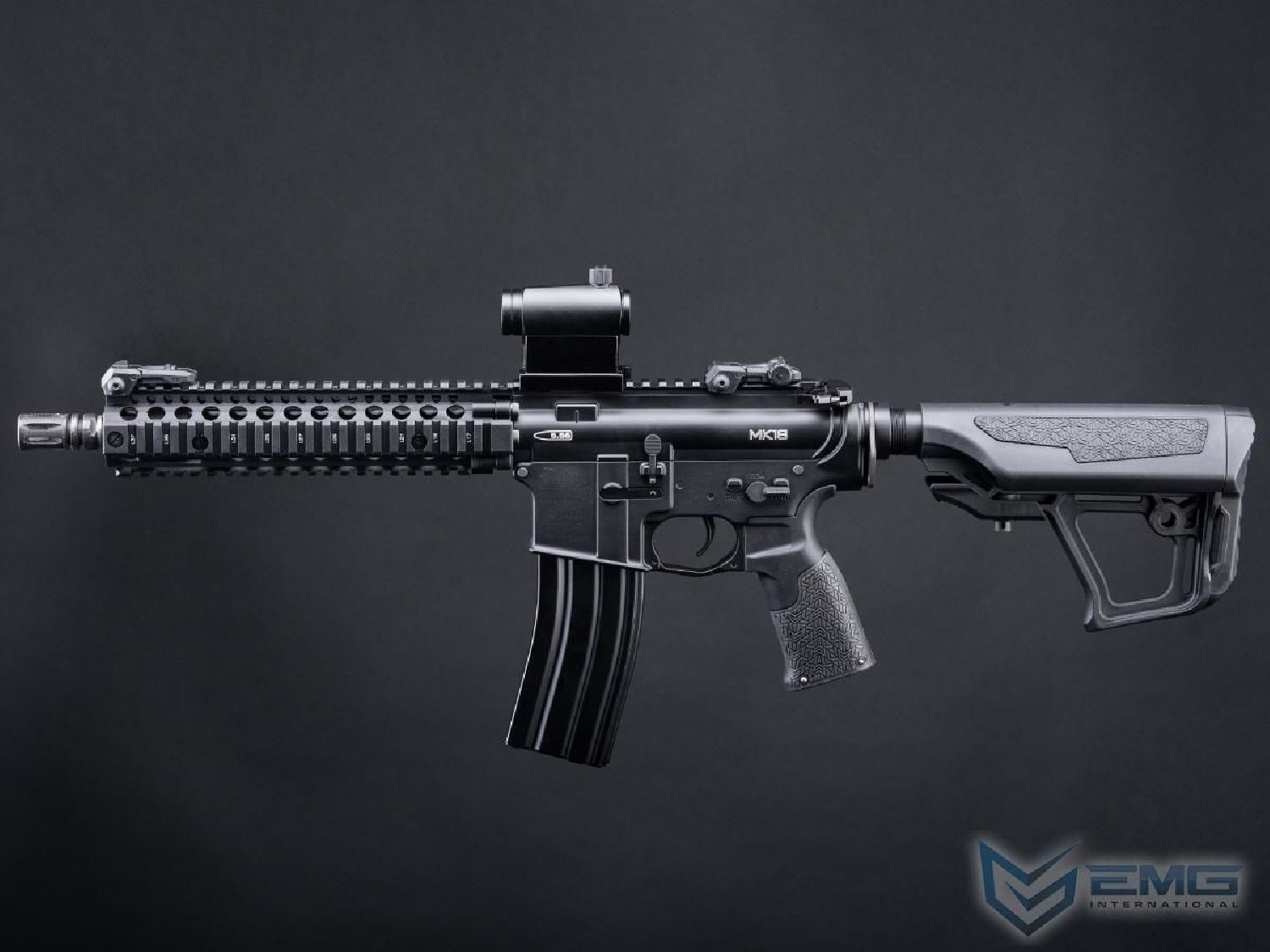 ICS EMG Daniel Defense Lisanslı DDMK18 Siyah AEG Airsoft Tüfek