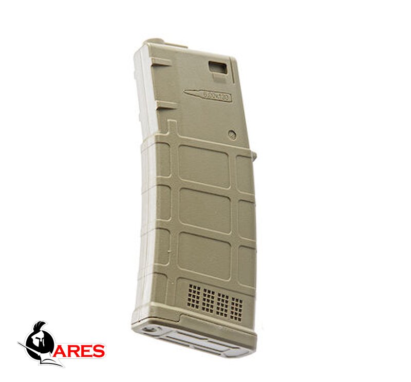 ARES M4 / M16 AEG TÜFEKLER İÇİN 130BB AMAG ŞARJÖR - TAN