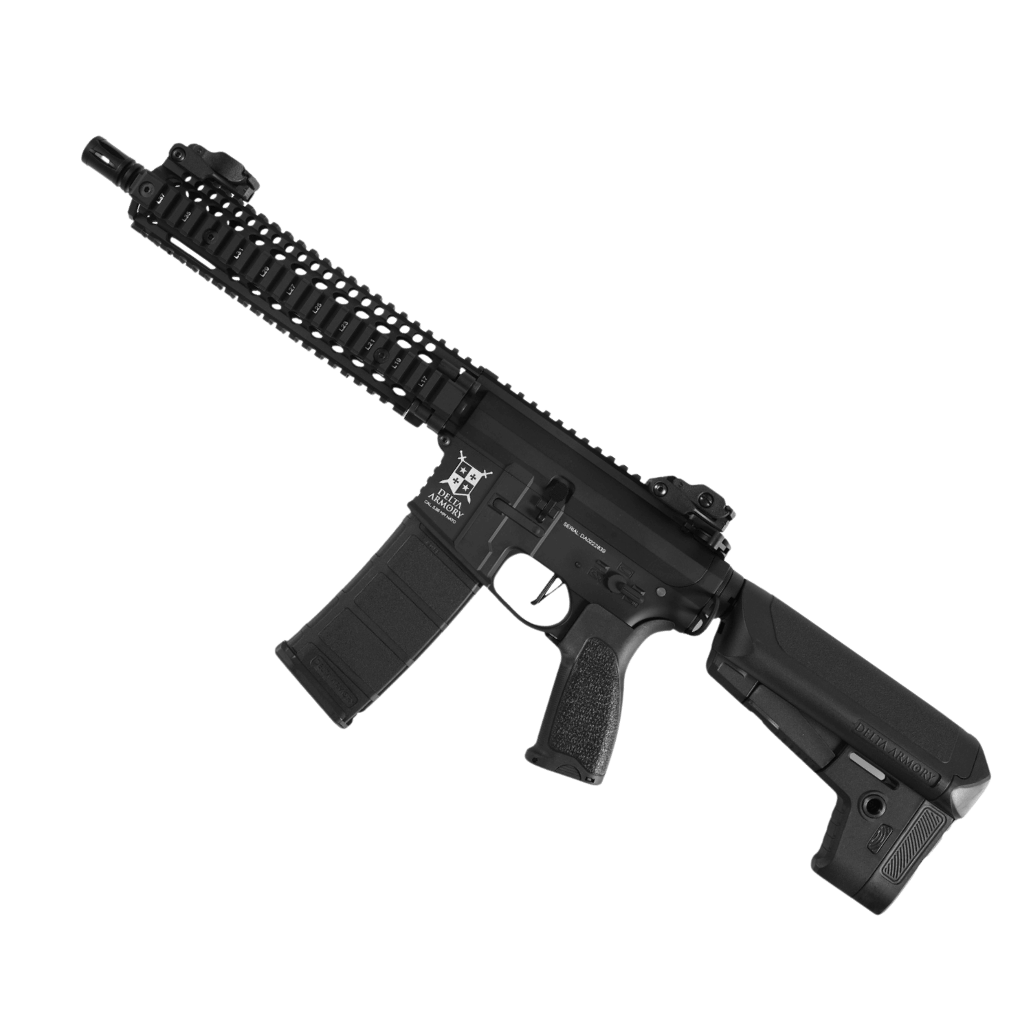 Delta Armory AR15 MK18 Alpha Full Metal SIYAH Airsoft Tüfek DA-A07