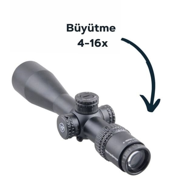 Vector Optics Veyron 4-16x44FFP Tüfek Dürbünü  SCFF-22