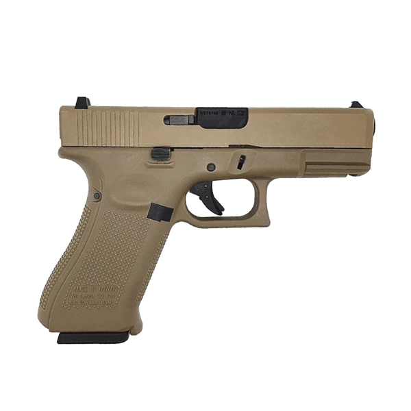 WE G19XL GEN5 TAN GBB GLOCK AIRSOFT TABANCA PAKETİ