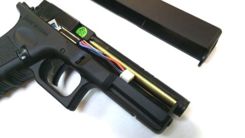 CYMA GLOCK  AEP TAN AIRSOFT ELEKTRIKLI TABANCA - New Mosfet Edition