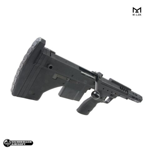 SILVERBACK SRS A2/M2 ''16inç Namlu'' Desert Tech Lisanslı SPORT Airsoft Sniper Tüfek - Siyah