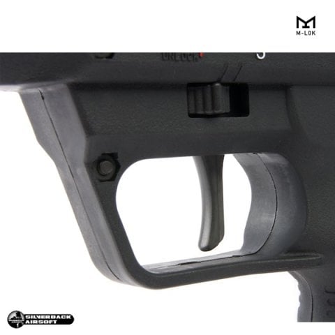 SILVERBACK SRS A2/M2 ''16inç Namlu'' Desert Tech Lisanslı SPORT Airsoft Sniper Tüfek - Siyah