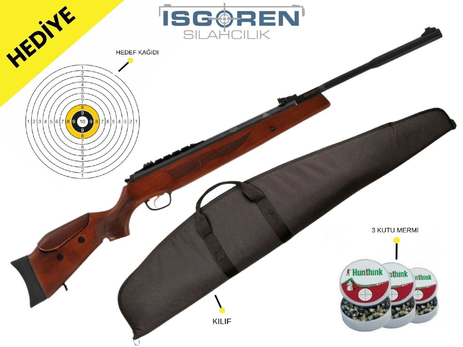 Hatsan Mod 135 Sniper VORTEX QE Havalı Tüfek