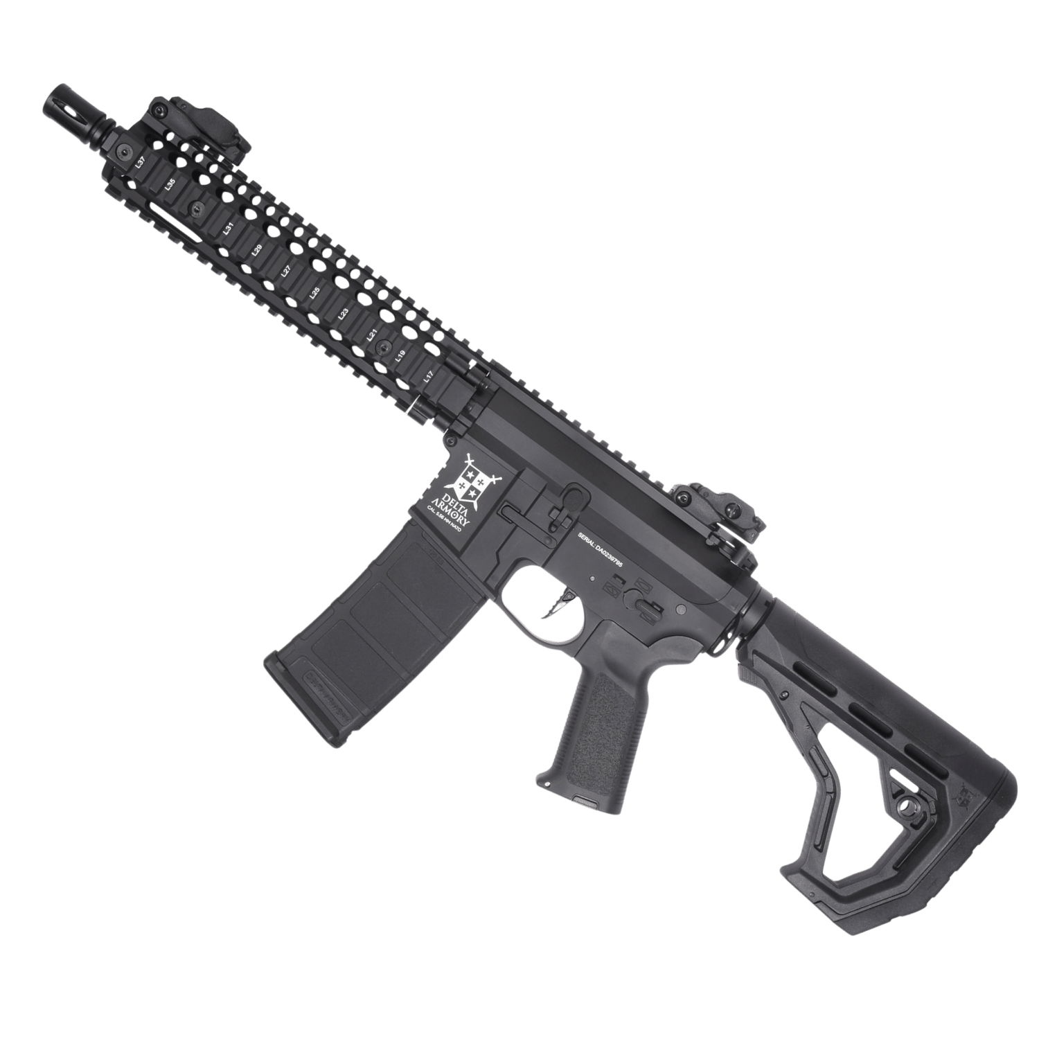 Delta Armory AR15 MK18 Alpha EAGLE SIYAH Airsoft Tüfek