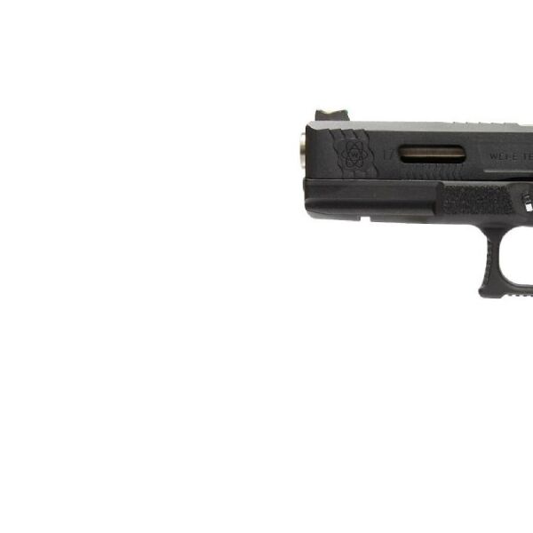 WE GLOCK17 G17 T5 GBB AIRSOFT TABANCA Siyah Gövde / Siyah Sürgü / Silver Namlu (WE-G001WET-5)