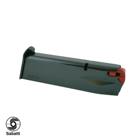 P226 Tabanca Şarjörü 15RD SIYAH - SABATTI