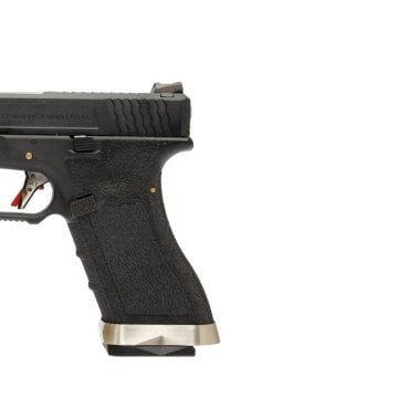 WE Glock G17 T5 Black/Silver GBB Airsoft Tabanca
