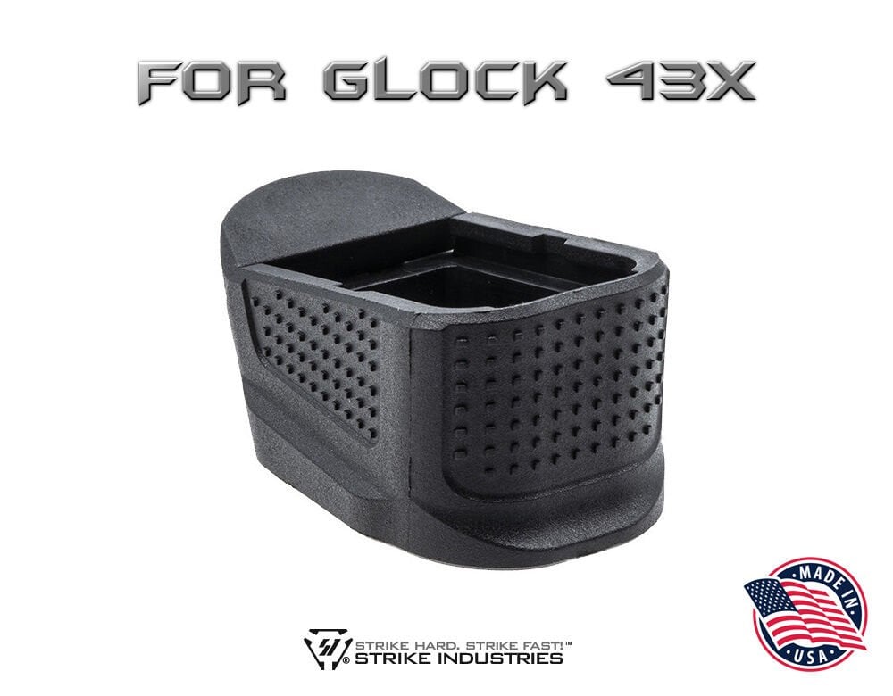 Strike Industries Glock43x +2 Kapasite Arttırıcı