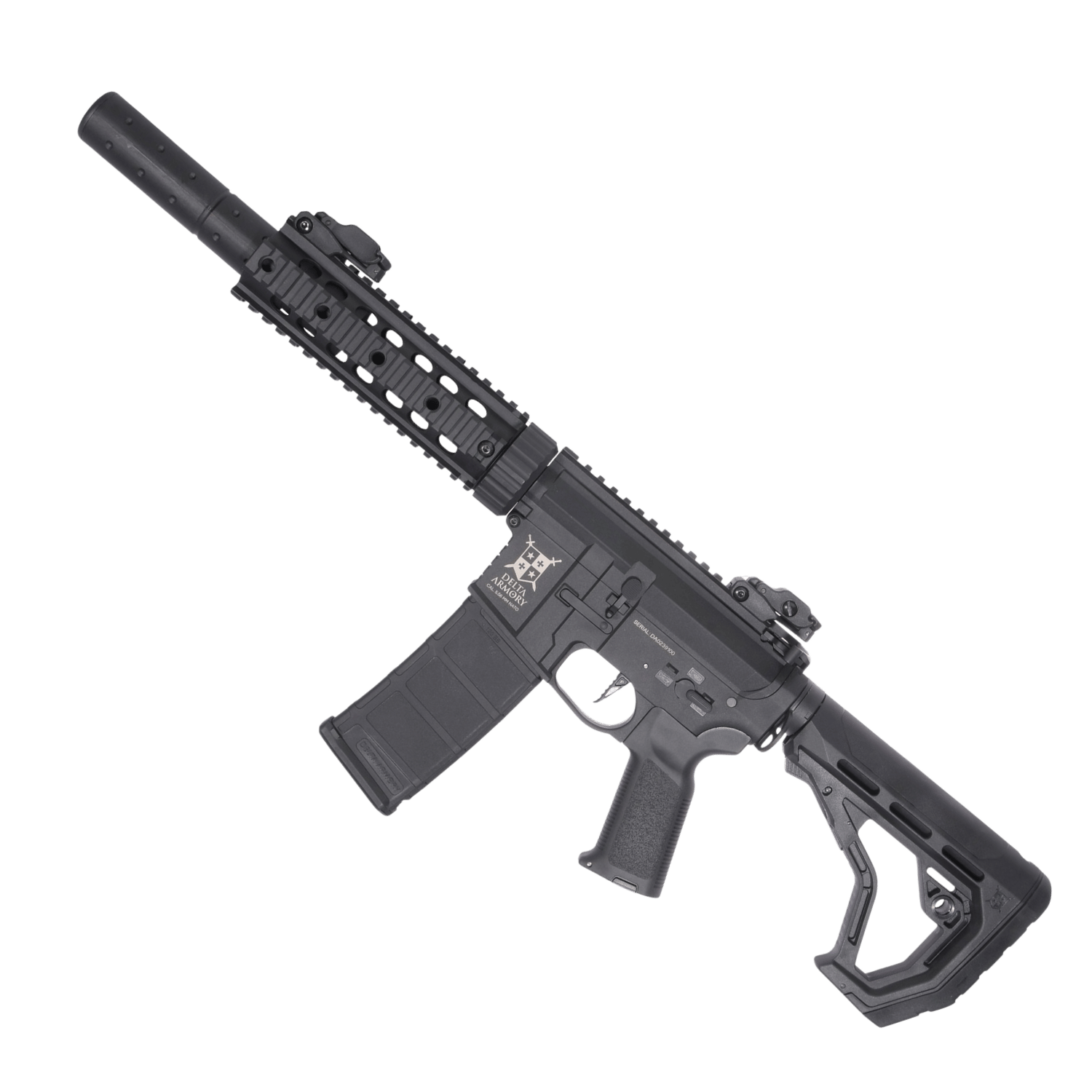 Delta Armory AR15 SilentOps 7'' EAGLE Siyah AEG Airsoft Tüfek