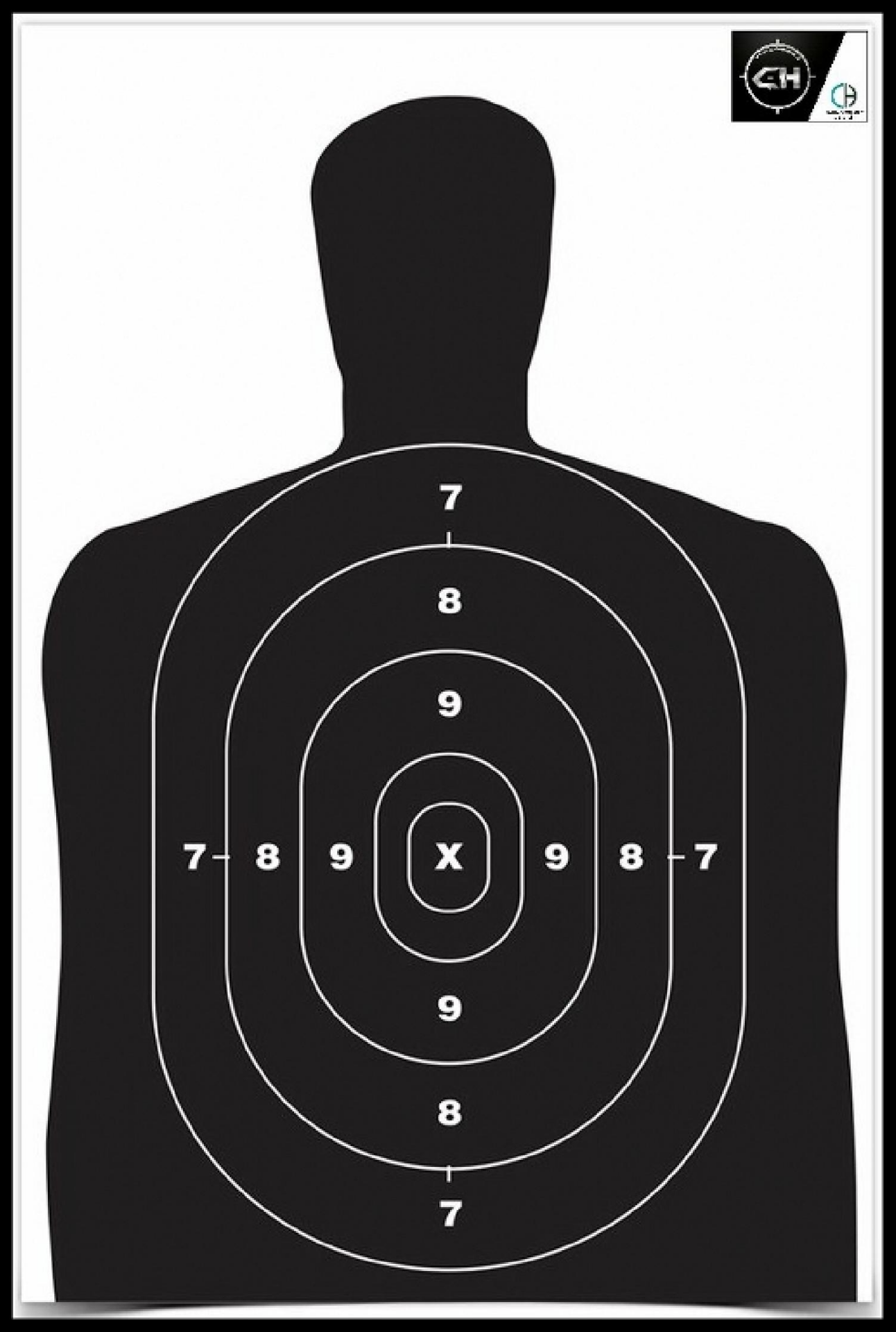 Kağıt Hedef Çeşitleri-Tek Renk 250 Adet 50x50cm MODEL-28