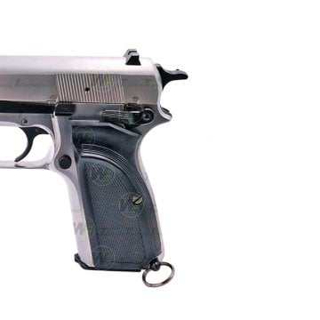 WE HI-POWER BROWNING MK3 GBB AIRSOFT TABANCA - Silver (Gümüş Renk)