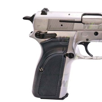 WE HI-POWER BROWNING MK3 GBB AIRSOFT TABANCA - Silver (Gümüş Renk)