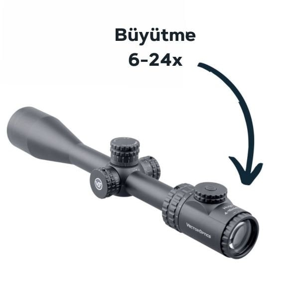 SCOL-32 Vector Optics Hugo 6-24x50GT SFP Tüfek Dürbünü
