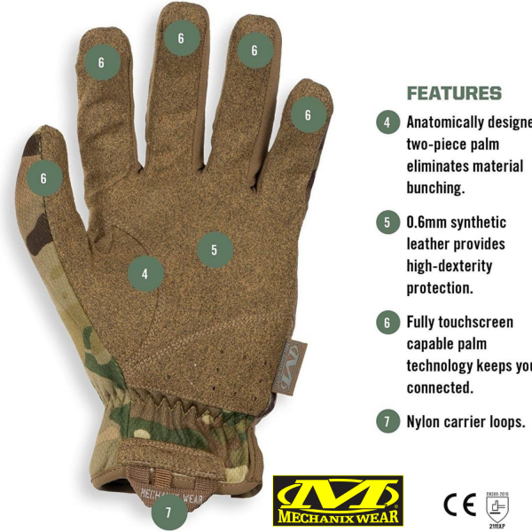 Mechanix Wear® FastFit Taktik Touchscreen Eldiven FFTAB-78