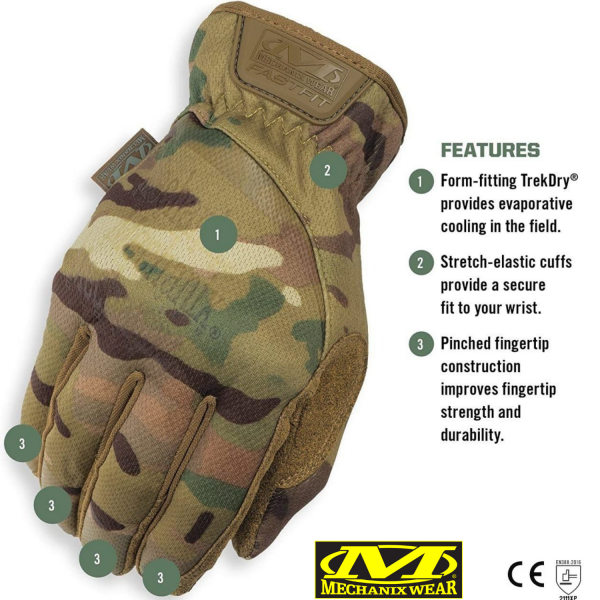 Mechanix Wear® FastFit Taktik Touchscreen Eldiven FFTAB-78
