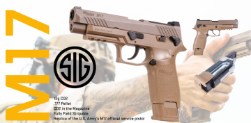 SIG Sauer M17 4.5mm HAVALI TABANCA KOMPLE  YEDEK ŞARJÖR
