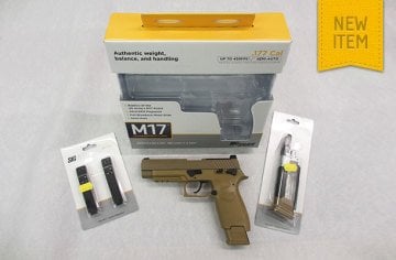 SIG Sauer M17 4.5mm HAVALI TABANCA KOMPLE  YEDEK ŞARJÖR