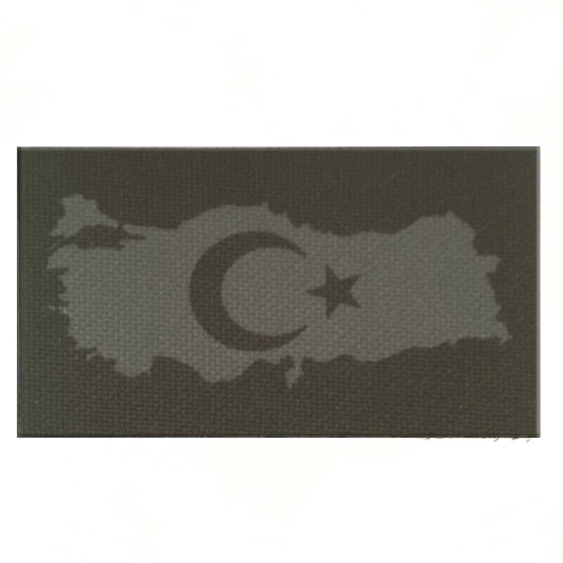 TURKIYE HARITA PATCH ARMA - SIYAH