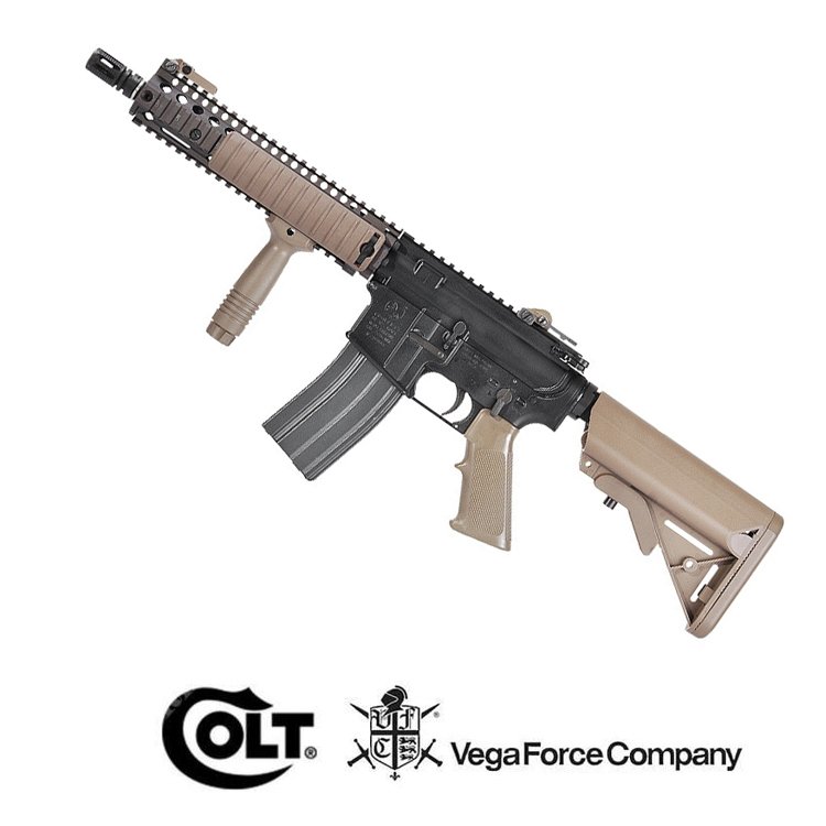VFC Colt Lisanslı MK18 Mod1 AEG Airsoft Tüfek - TAN
