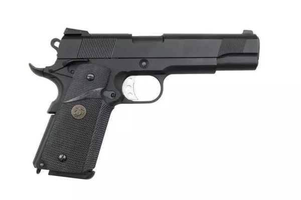 WE 1911 MEU RAIL SİYAH AIRSOFT TABANCA SETİ