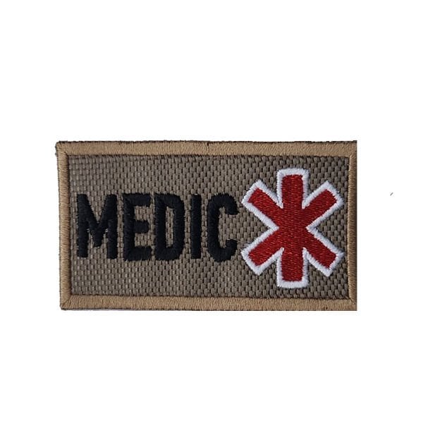 MEDX MEDIKAL TAKTIK PATCH - ÇÖL RENGI