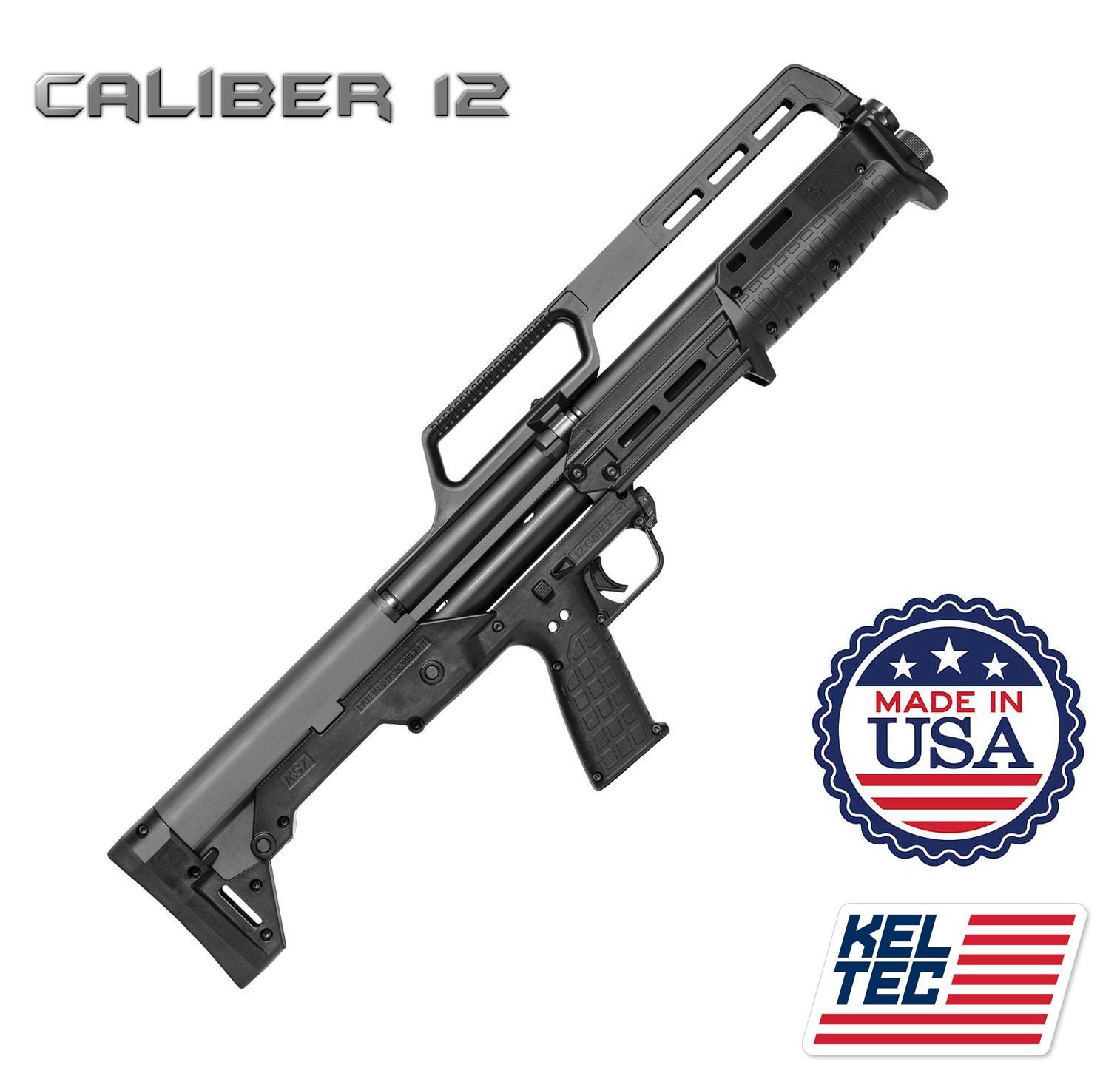 KelTec KS7 Tactical Black Bullpup Pompalı Av Tüfeği