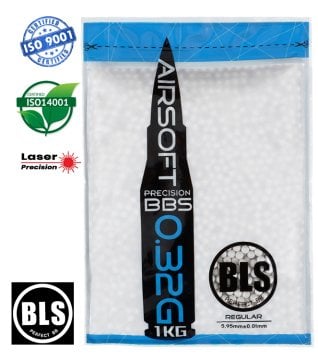 BLS PRECISION  0.32G  AIRSOFT BB- 1KG - 3100Adet
