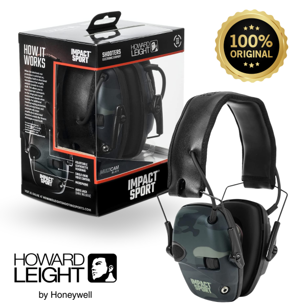 Howard Leight by Honeywell Impact Sport Sound Black Multicam (Elektronik Atış Kulaklığı)