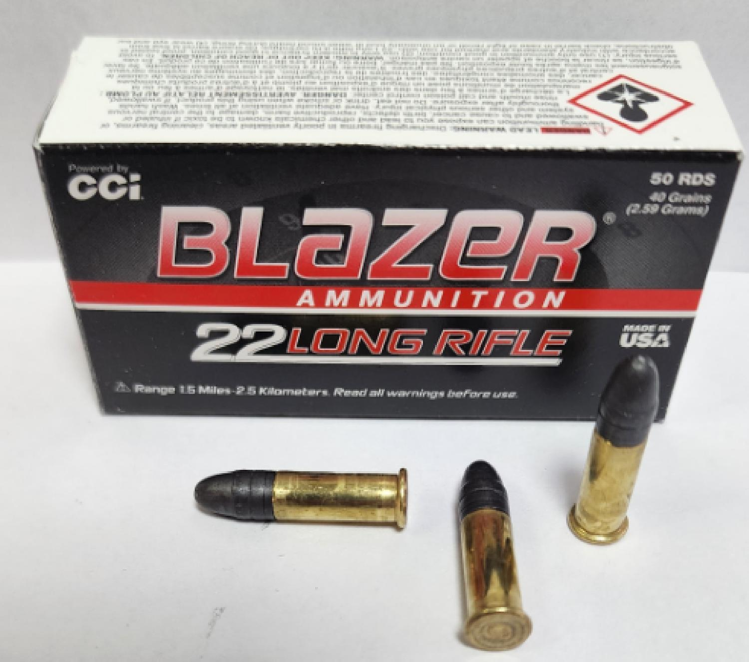 22 LR. CCI-BLASER (LEAD-40 GRN.) TABANCA FİŞEĞİ - 5174