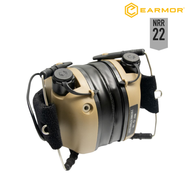 OPSMEN EARMOR M31 MOD3 Aktif Koruma Atış Kulaklığı (Coyote Brown)  Kahverengi