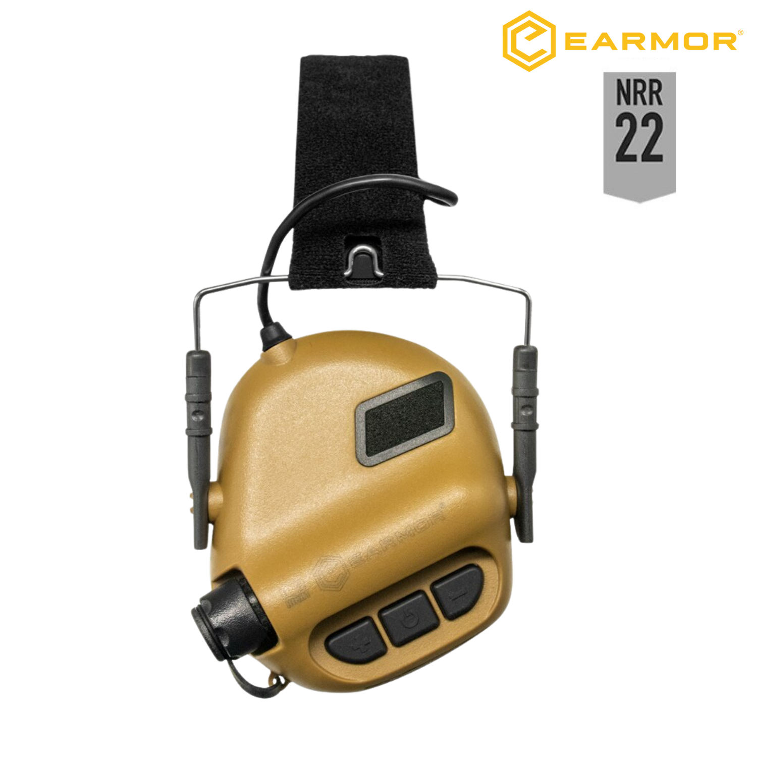 OPSMEN EARMOR M31 MOD3 Aktif Koruma Atış Kulaklığı (Coyote Brown)  Kahverengi