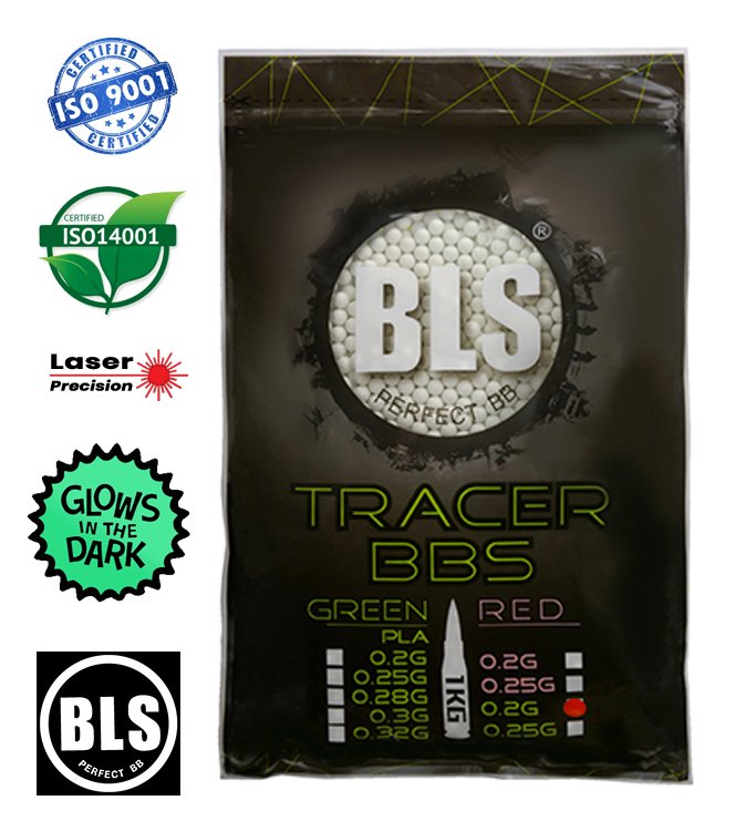 BLS Perfect 0.20g Tracer Green 5000adet Yeşil Airsoft BB 1KG