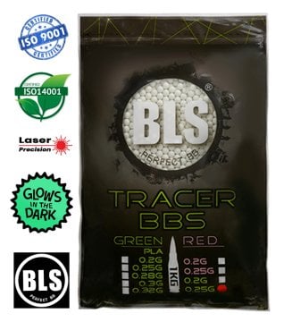 BLS PERFECT  0.25G TRACER BB YEŞİL (0,25g) - 1KG - 4000Adet