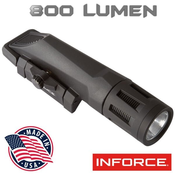 INFORCE WMLX BK GEN2 800LM KablosuzTAKTIK TUFEK FENERI SIYAH IF71003