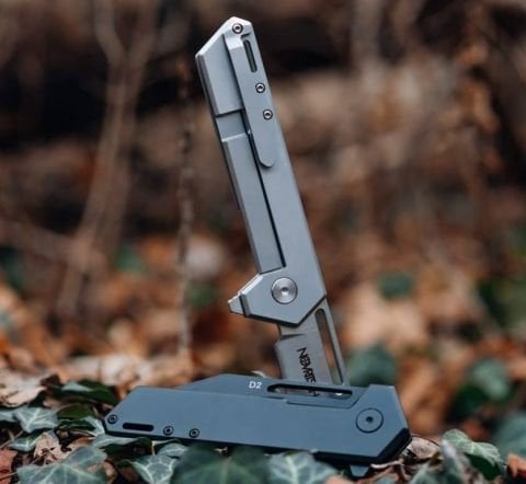 NOVRITSCH CAKI VULCAN TACTICAL KNIFE SILVER