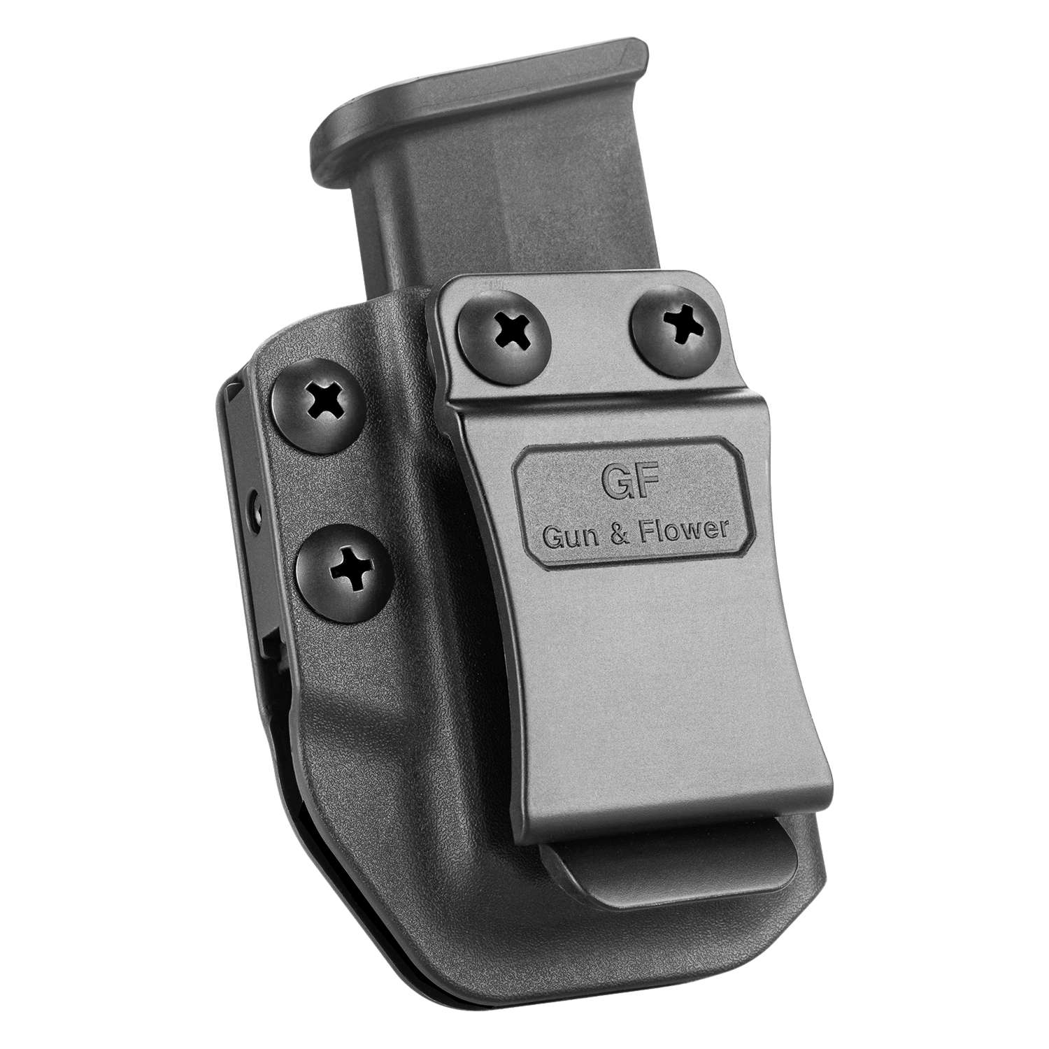 Gun&Flower IWB/OWB Universal 9mm/.40 Double Stack Mag Carrier Çift Sıra Şarjör Kılıfı